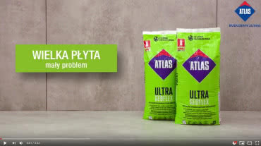 Atlas dla fachowca: klejenie płytek XXL ATLAS ULTRA GEOFLEX